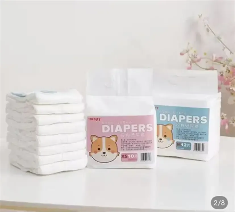Pets Diapers Xs 12pcs