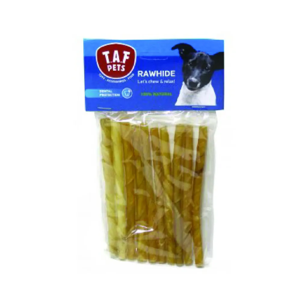Taf Pets Rawhide Lets Chew & Relax 10pcs