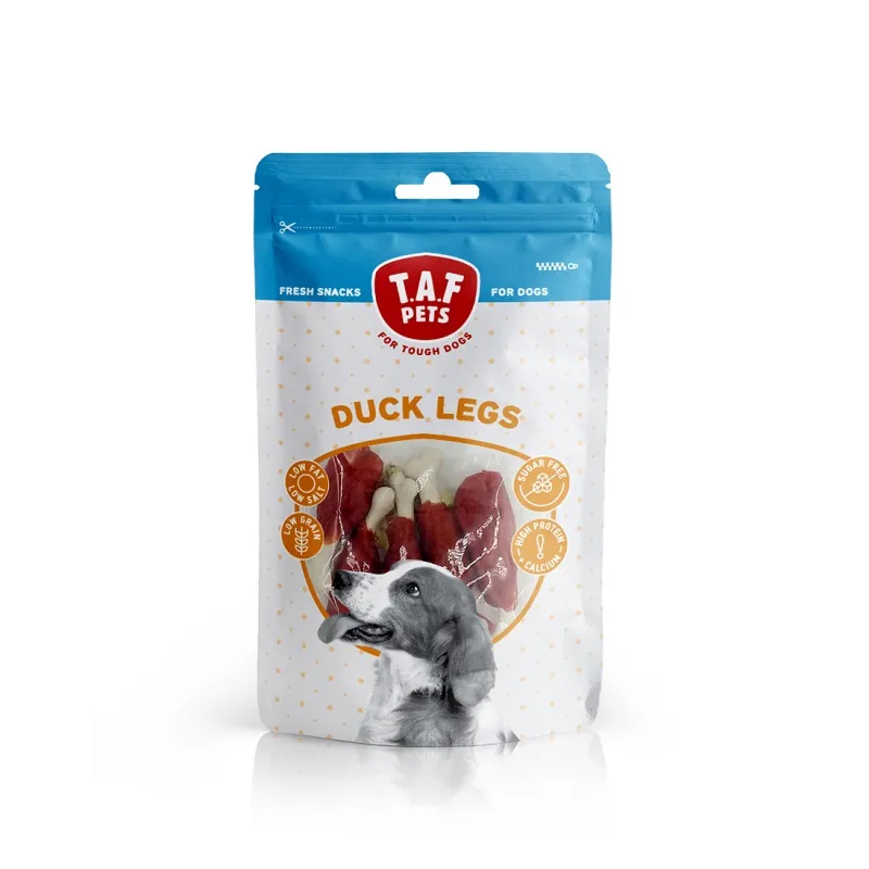 Taf Pets Dog Treats Wrapped Duck Legs 75g