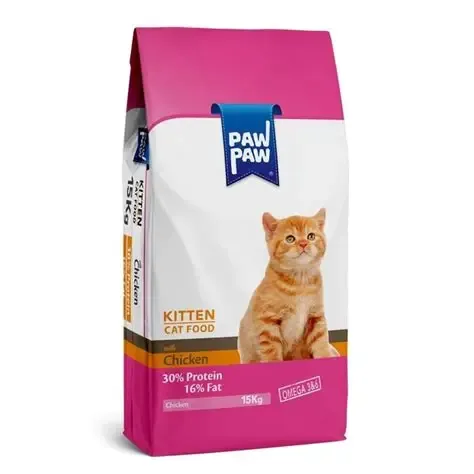 Paw paw Cat Dry Food Kitten 15kg