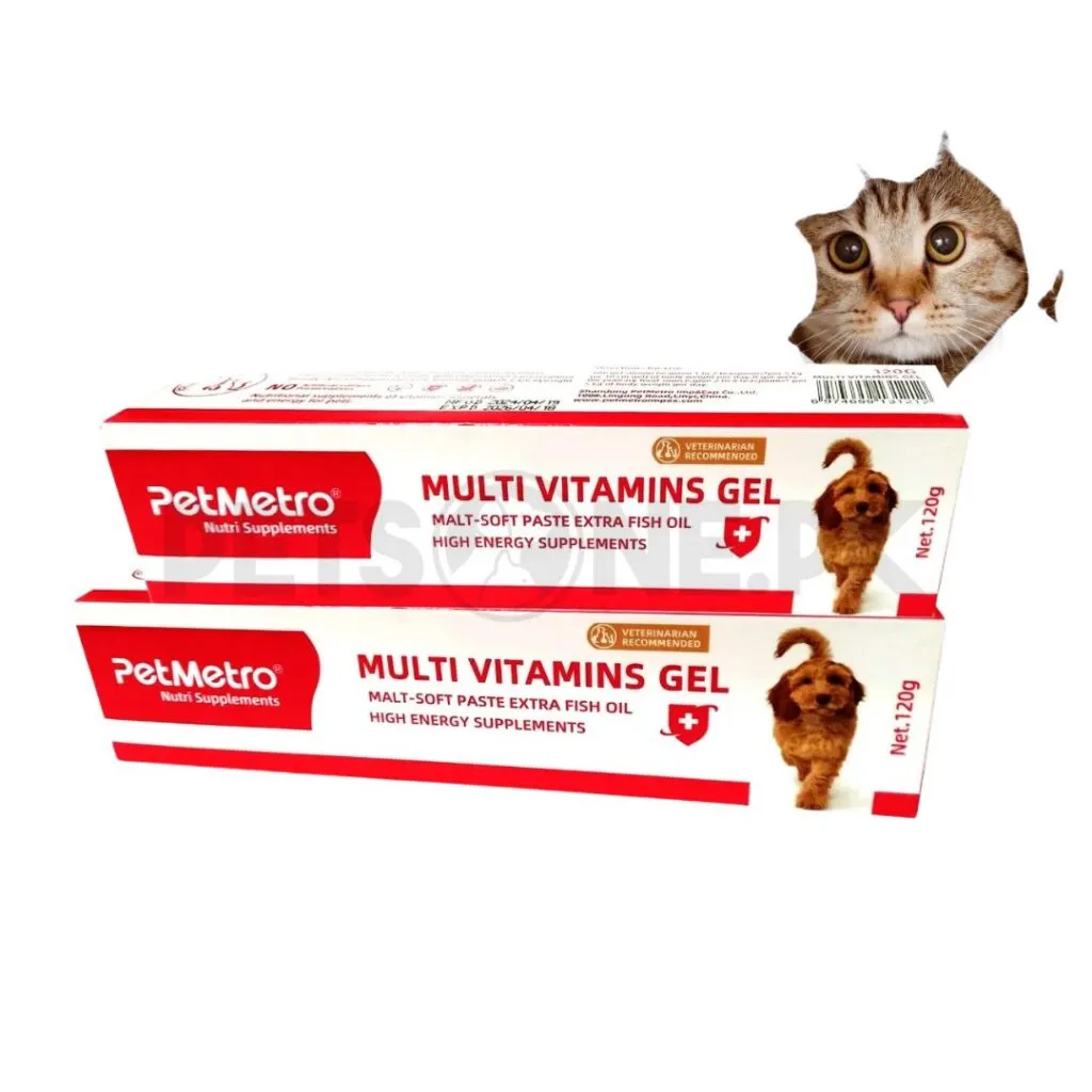 Petmetro Cat Supplement Multi Vitamins Jelly 120g