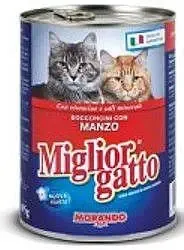 Miglior Gatto Cat Wet Food With Beef 405G