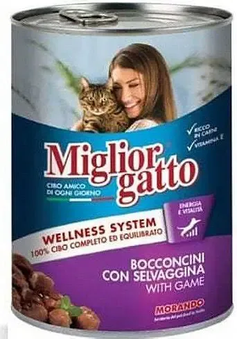 Miglior Gatto Cat Wet Food With Game 405G