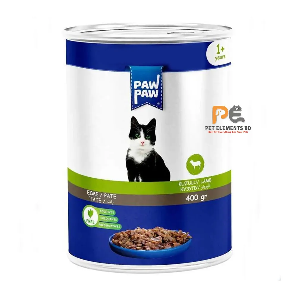 Paw Paw Cat Wet Food With Lamb 400g