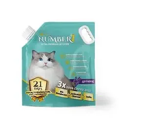 Number 1 Cat Litter Lavender Activated Charcol 6Kg
