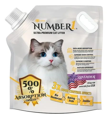 Number 1 Cat Litter Lavender Baking Soda 6Kg