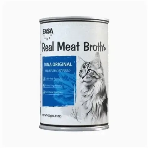Easa Real Meat Broth Cat Wet Food Tuna 400g