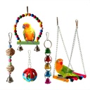 Bird Toy Parakeet Swing & Climbing Ladder