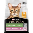 ProPlan Cat Dry Food Sterilised Delicate Digestion 1.5kg