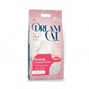 رمل قطط دريم كات بنتونيت طبيعي أبيض برائحة بودرة الأطفال 10 لتر