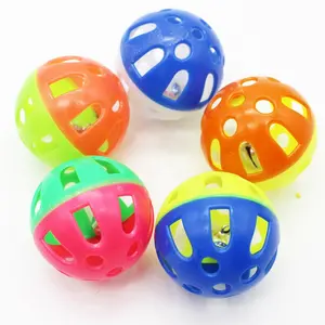Cat Toy Small Plastic Ball With Bell