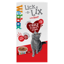 Webbox Cat Treat Lick-E-Lix Beef 5x15g