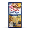 INABA Churu Meal Topper Cat Treat Chicken With Cheese Recipe 4x14g