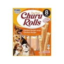 INABA Churu Rolls Dog Treat Chicken Recipe. 8x12g