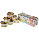 Schesir – Mixed Pack of Canned Food in Meat Broth (6 × 70g) – 3 Flavors