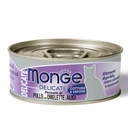 Monge Cat Wet Food Chicken & Omelette 80g